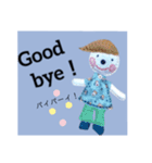 ハンドメイド人形（英語版）（個別スタンプ：11）