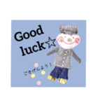 ハンドメイド人形（英語版）（個別スタンプ：15）
