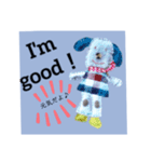 ハンドメイド人形（英語版）（個別スタンプ：19）