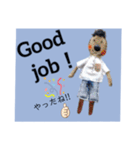 ハンドメイド人形（英語版）（個別スタンプ：23）