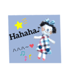 ハンドメイド人形（英語版）（個別スタンプ：27）