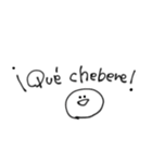 手書きコロンビアのスペイン語（個別スタンプ：9）