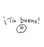 手書きコロンビアのスペイン語（個別スタンプ：10）