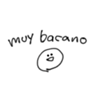手書きコロンビアのスペイン語（個別スタンプ：11）