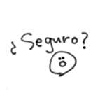 手書きコロンビアのスペイン語（個別スタンプ：17）