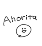 手書きコロンビアのスペイン語（個別スタンプ：23）