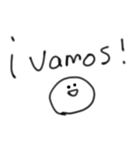 手書きコロンビアのスペイン語（個別スタンプ：25）