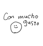 手書きコロンビアのスペイン語（個別スタンプ：35）