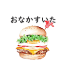 【透明水彩】食べ物スタンプ基本編（個別スタンプ：5）