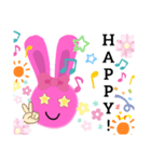 おもしろウサコ！2！（個別スタンプ：5）