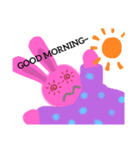 おもしろウサコ！2！（個別スタンプ：7）