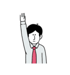 同じような顔の人達3（個別スタンプ：6）