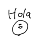手書きメキシコのスペイン語（個別スタンプ：1）