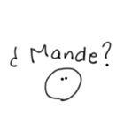 手書きメキシコのスペイン語（個別スタンプ：13）