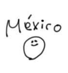 手書きメキシコのスペイン語（個別スタンプ：35）