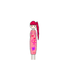 お絵描きスタンプ！(絵が下手な人が描いた)（個別スタンプ：1）