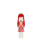 お絵描きスタンプ！(絵が下手な人が描いた)（個別スタンプ：2）