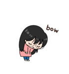 食べるの大好きはつみスタンプ英語版（個別スタンプ：5）