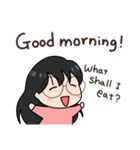 食べるの大好きはつみスタンプ英語版（個別スタンプ：9）