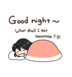 食べるの大好きはつみスタンプ英語版（個別スタンプ：10）