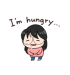 食べるの大好きはつみスタンプ英語版（個別スタンプ：11）
