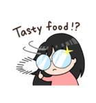 食べるの大好きはつみスタンプ英語版（個別スタンプ：13）