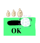 ダメゴルフ（個別スタンプ：7）
