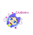 猫着ぐるみデコ挨拶と会話（個別スタンプ：3）