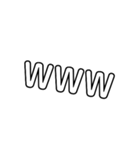 デカ文字スタンプ！（個別スタンプ：27）