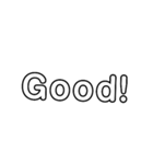 デカ文字スタンプ！（個別スタンプ：37）