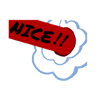 1st Stickers of  NAOS（個別スタンプ：10）