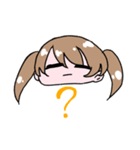 ツイン女子（個別スタンプ：7）