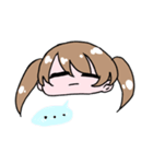ツイン女子（個別スタンプ：8）
