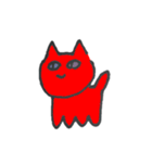 あかいねこちゃん（個別スタンプ：1）