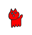 あかいねこちゃん（個別スタンプ：2）