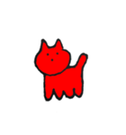 あかいねこちゃん（個別スタンプ：10）