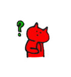 あかいねこちゃん（個別スタンプ：14）