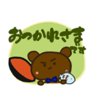 くまくん(ヘルスバレーボール)（個別スタンプ：37）