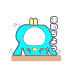 幸せの青いトリペンギン（個別スタンプ：20）