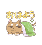 にゃんころ餅日記の柴わんこ（個別スタンプ：1）