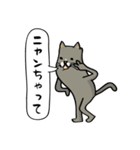 ハチワレねこの日常会話スタンプ（個別スタンプ：38）