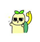 かめっちとへびさんと。（個別スタンプ：4）