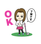 沖縄ゴルフ asobosa girls（個別スタンプ：8）