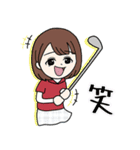 沖縄ゴルフ asobosa girls（個別スタンプ：9）