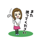 沖縄ゴルフ asobosa girls（個別スタンプ：23）