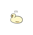 あたしはピザドウっぽいけど明白なアヒル（個別スタンプ：6）