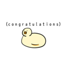 あたしはピザドウっぽいけど明白なアヒル（個別スタンプ：13）