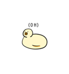 あたしはピザドウっぽいけど明白なアヒル（個別スタンプ：15）