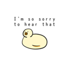 あたしはピザドウっぽいけど明白なアヒル（個別スタンプ：17）