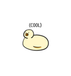 あたしはピザドウっぽいけど明白なアヒル（個別スタンプ：18）